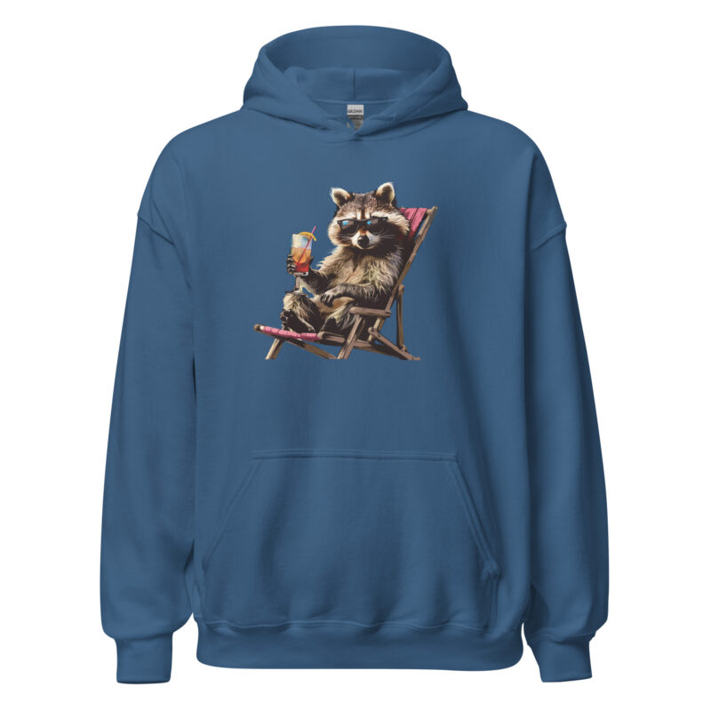 Coon on Vacation Unisex Hoodie - Image 5