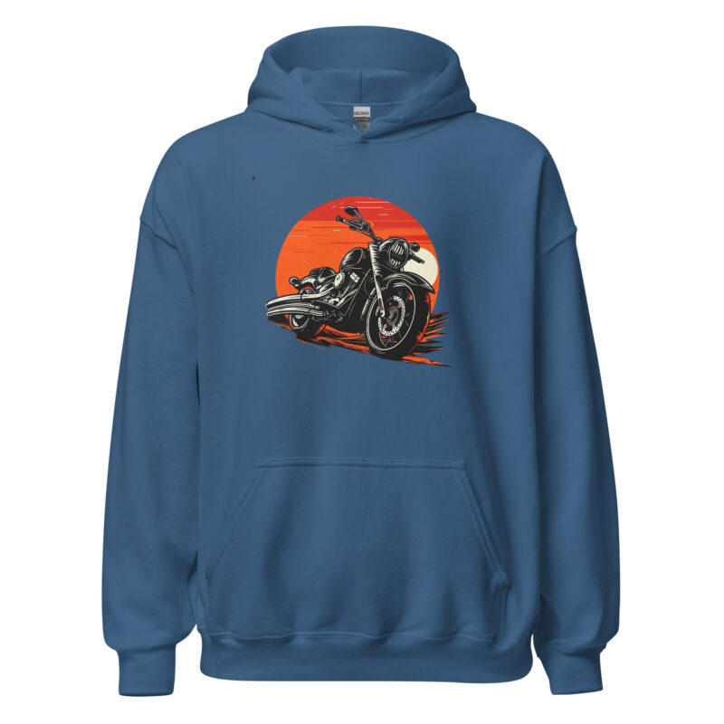 Vintage Motorcycle Unisex Hoodie