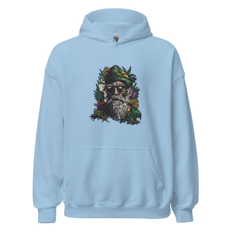 Hippie Bearded Man Unisex Hoodie - Image 4