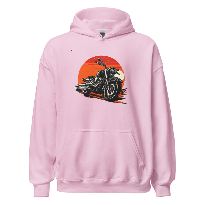 Vintage Motorcycle Unisex Hoodie - Image 7