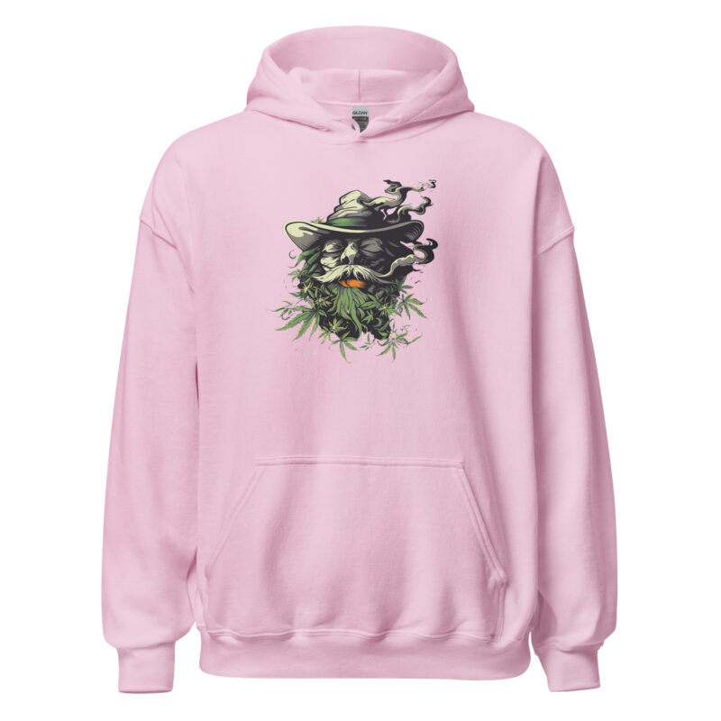 Smoking Wizard Unisex Hoodie - Image 7