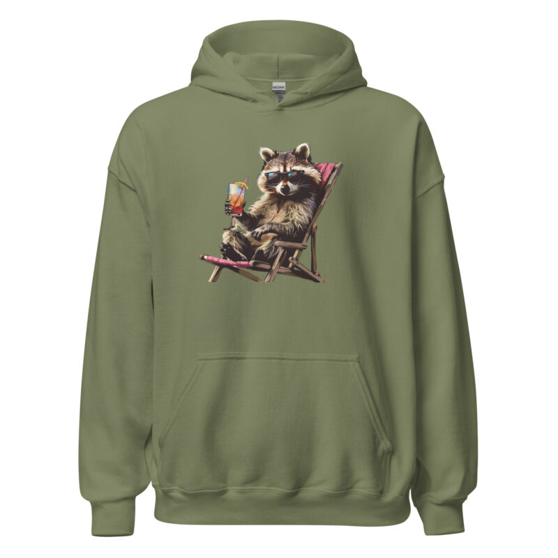 Coon on Vacation Unisex Hoodie