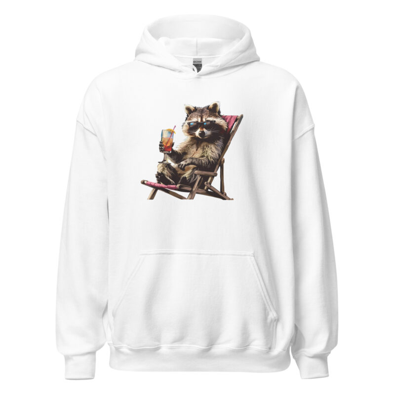 Coon on Vacation Unisex Hoodie - Image 10