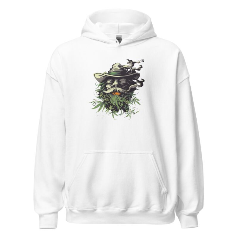 Smoking Wizard Unisex Hoodie