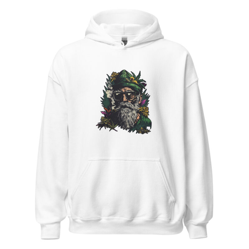 Hippie Bearded Man Unisex Hoodie - Image 7