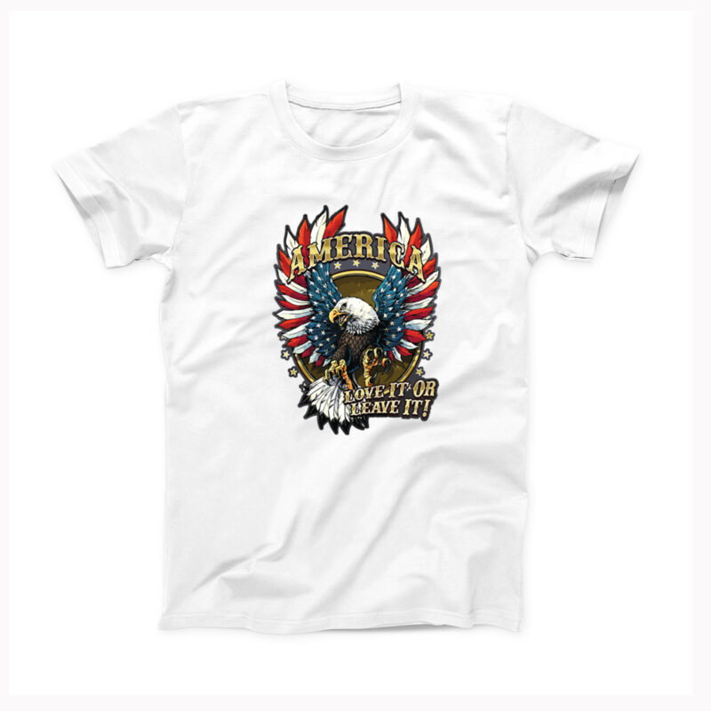 America Love It For Leave It! Men's T-Shirt - Image 10