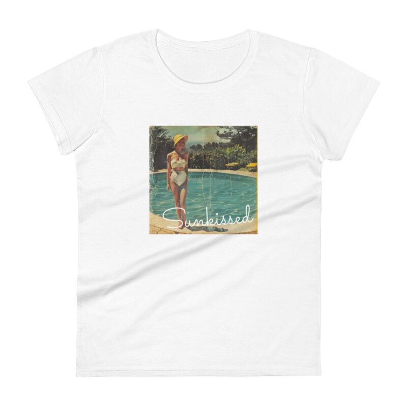 Vintage-Inspired "Sunkissed" Graphic Women's T-Shirt - Image 2