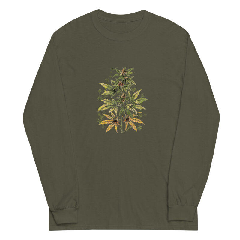 Botanical Cannabis Men’s Long Sleeve Tee