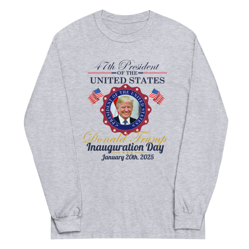 47th President Inauguration Day 2025 Men’s Long Sleeve Tee - Image 2