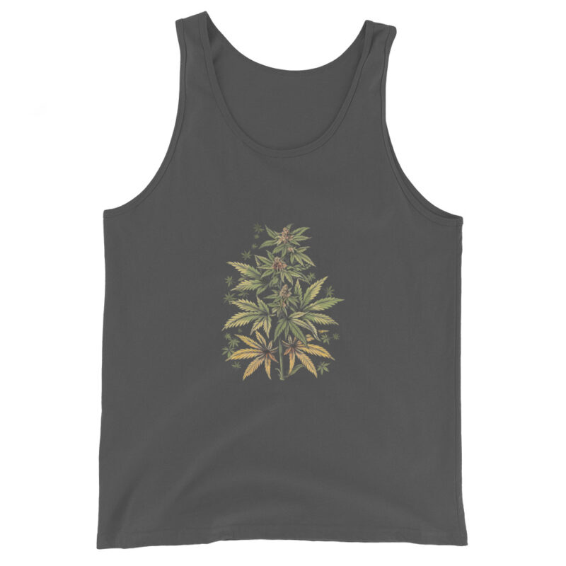 Botanical Cannabis Men's Tank Top - Image 4