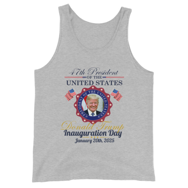 47th President Inauguration Day 2025 Men's Tank Top