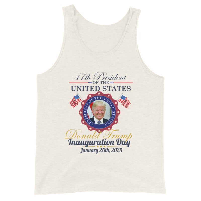 47th President Inauguration Day 2025 Men's Tank Top - Image 2