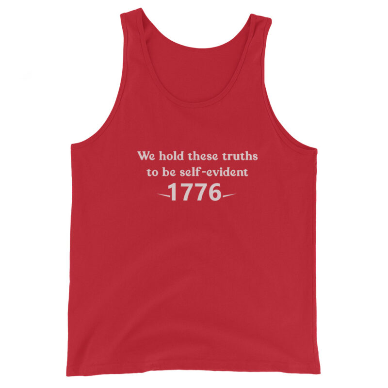 1776 Declaration Quote Men's Tank Top - Image 4