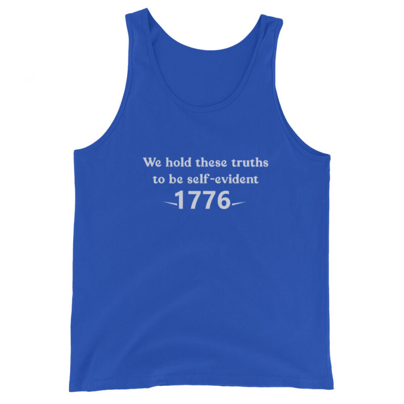 1776 Declaration Quote Men's Tank Top - Image 5