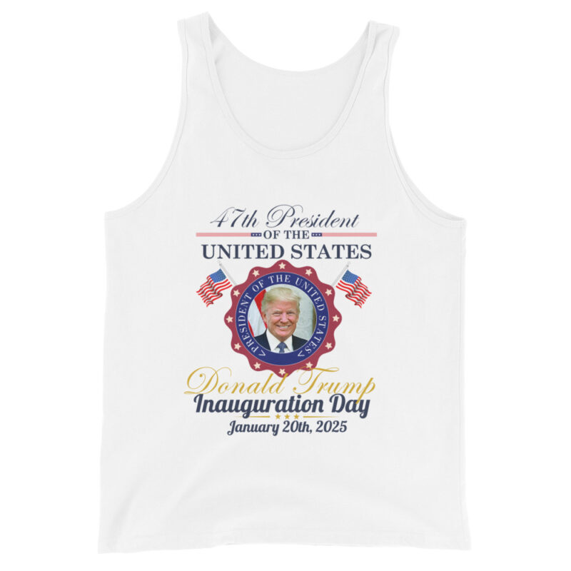 47th President Inauguration Day 2025 Men's Tank Top - Image 3