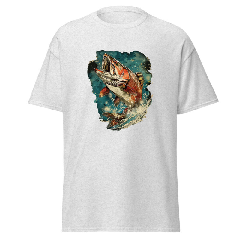 Majestic Bass Fishing Men's T-shirt - Image 5