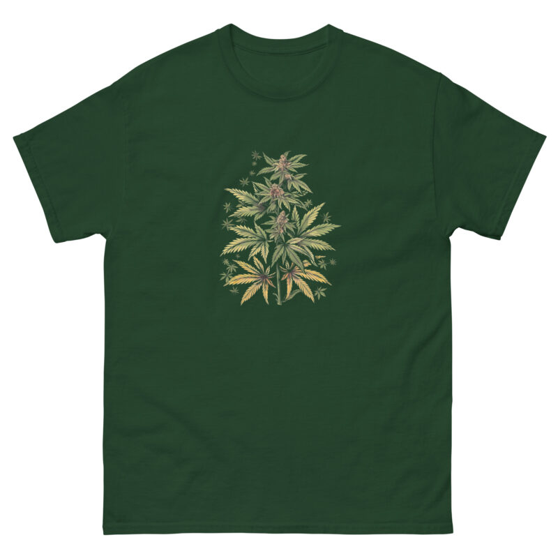 Botanical Cannabis Men's T-Shirt