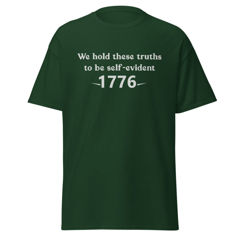 1776 Declaration Quote Men’s T-Shirt