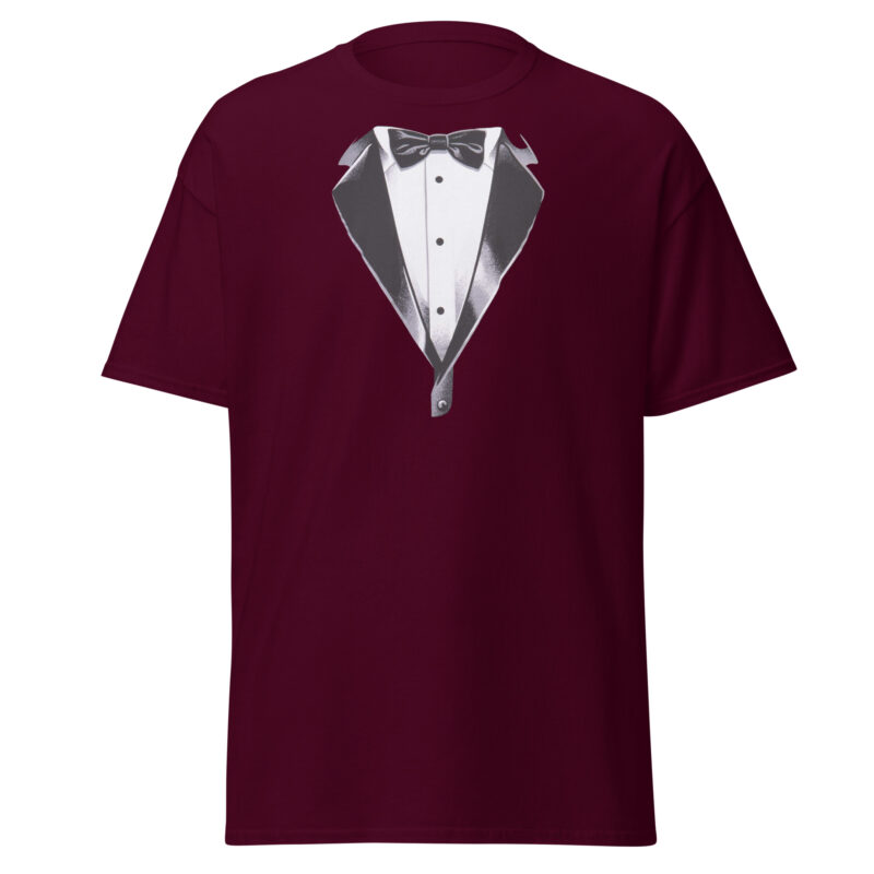 Classic Tuxedo Graphic Men's T-Shirt - Image 2