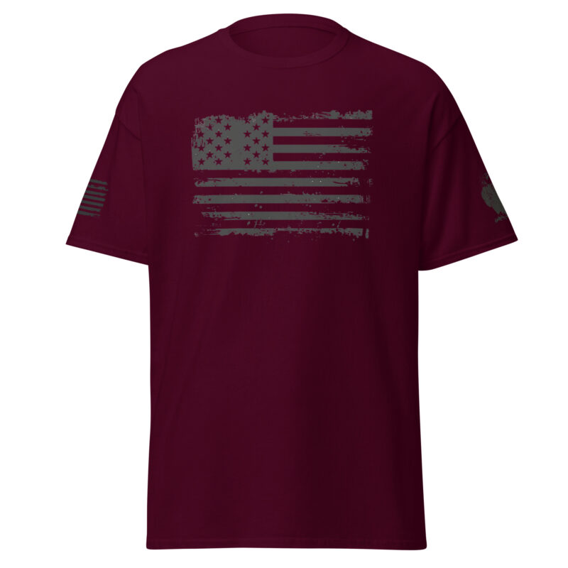 American Flag Patriotic Men's T-Shirt - Image 2