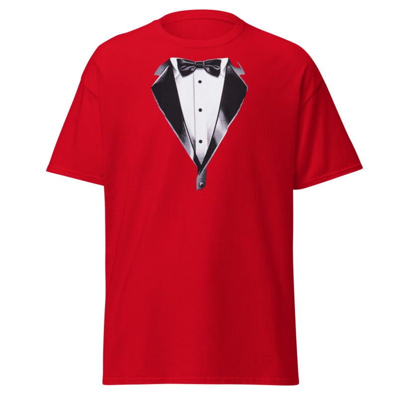 Classic Tuxedo Graphic Men's T-Shirt - Image 3