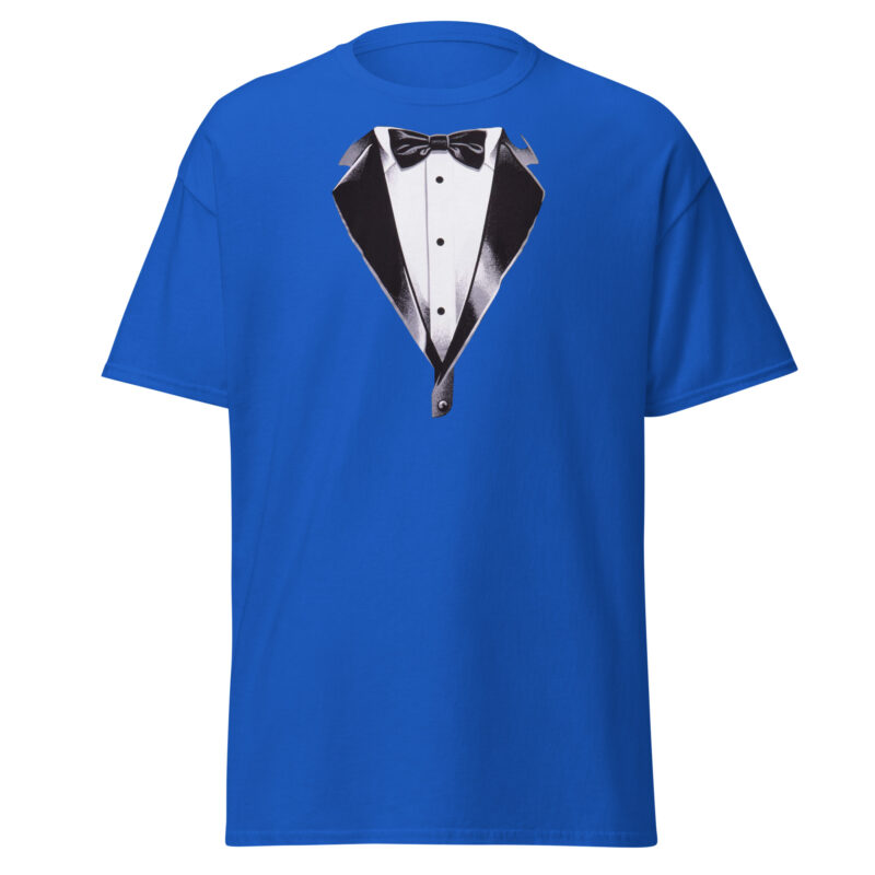 Classic Tuxedo Graphic Men's T-Shirt - Image 4