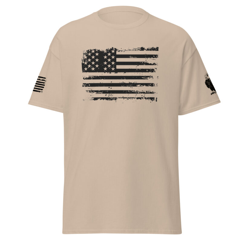 American Flag Patriotic Men's T-Shirt