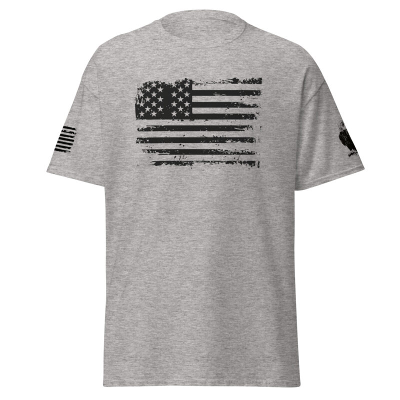 American Flag Patriotic Men's T-Shirt - Image 5