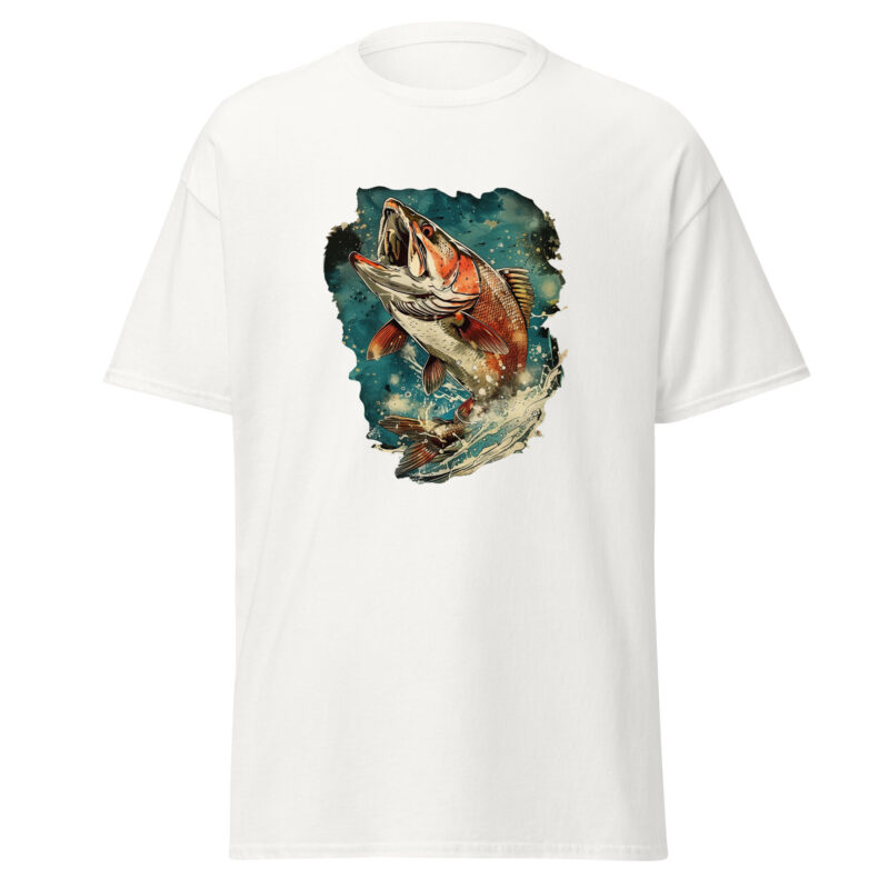 Majestic Bass Fishing Men's T-shirt - Image 6