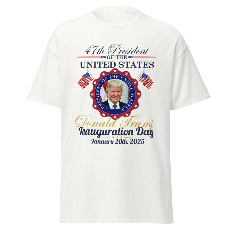 47th President Inauguration Day 2025 Men's T-Shirt - Image 3