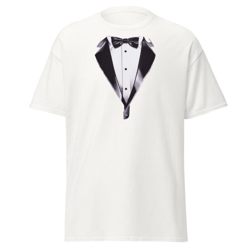 Classic Tuxedo Graphic Men's T-Shirt - Image 7