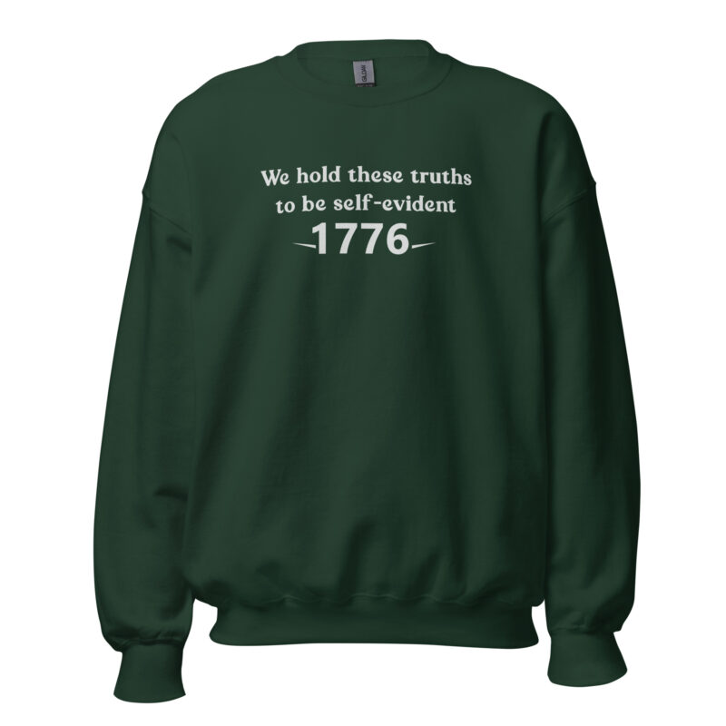 1776 Declaration of Truths Unisex Sweatshirt - Image 4