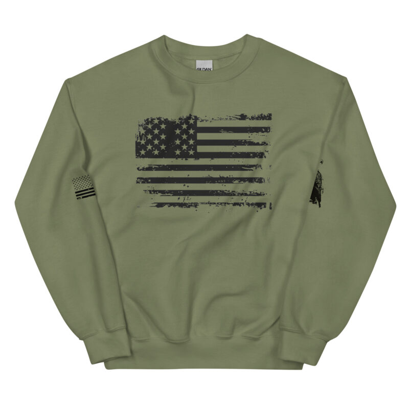 American Flag Patriotic Unisex Sweatshirt