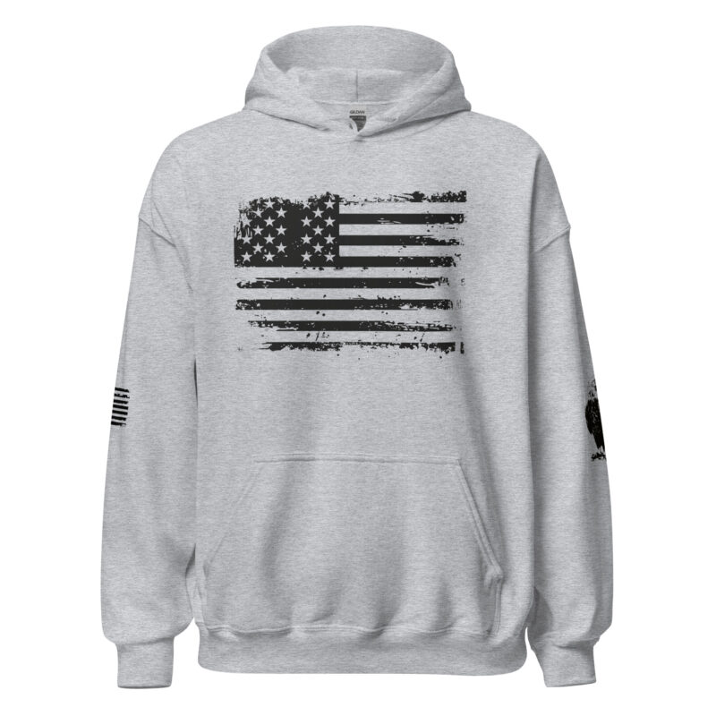 American Flag Patriotic Unisex Hoodie - Image 3