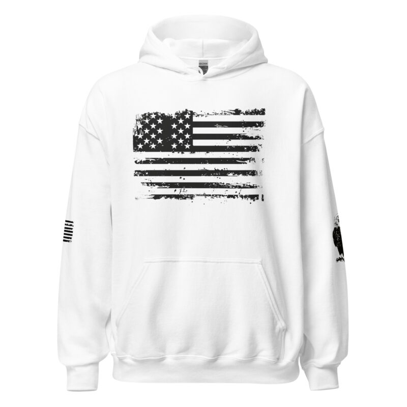 American Flag Patriotic Unisex Hoodie